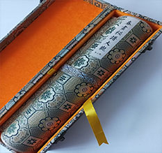 洋县书画装裱案例